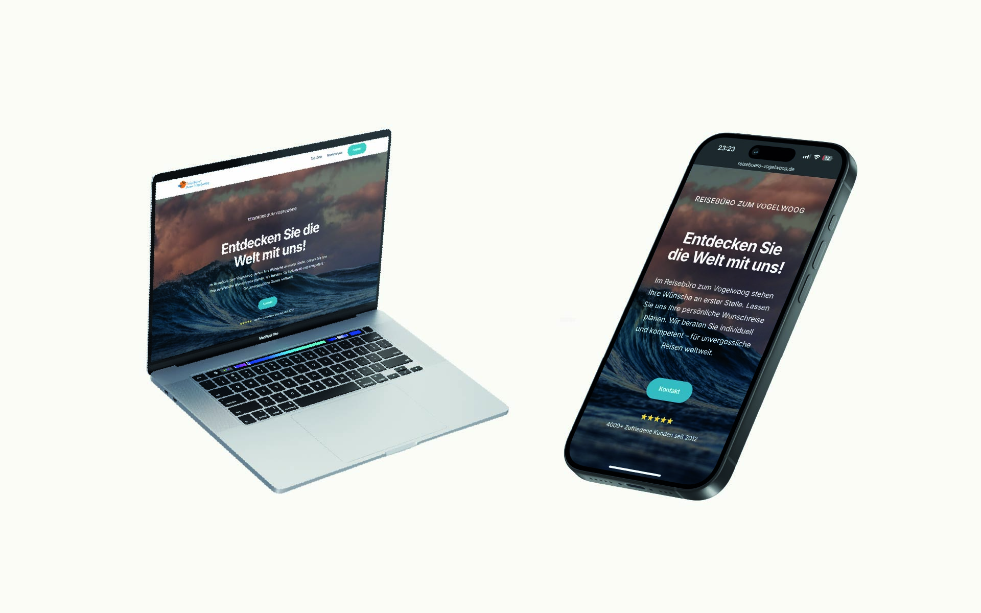 Reisebüro zum Vogelwoog Website